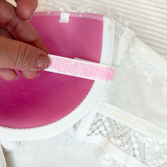 Pink Victoria’s Secret Structured Strapless Bra - Picture 10 of 12